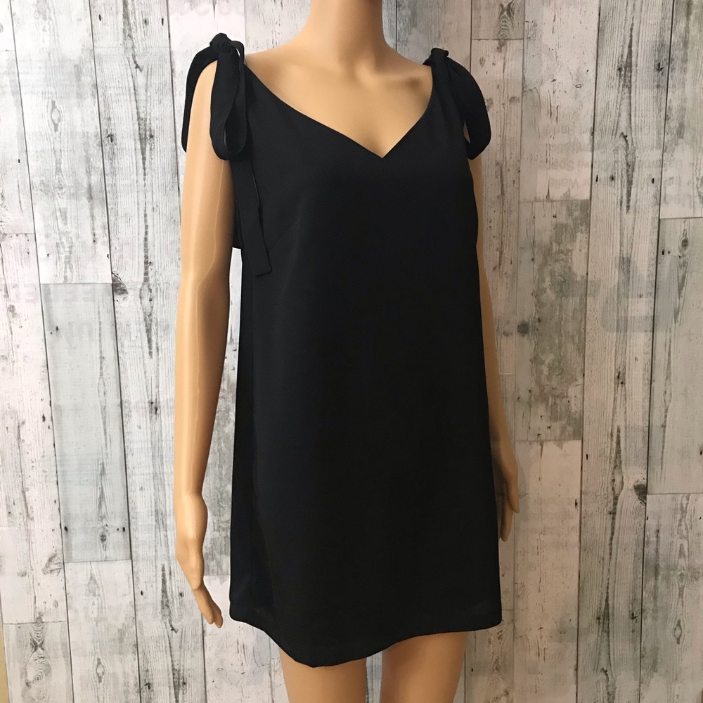 After Market Tie Off Shoulder Dress
